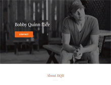 Tablet Screenshot of bobbyquinnrice.com